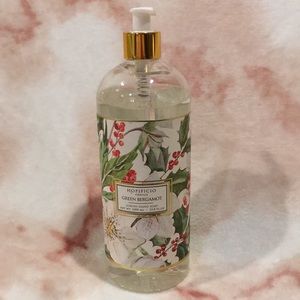 Hopificio Firenze Christmas Scented Green Bergamot Luxury Hand Soap XL33.8oz NWT